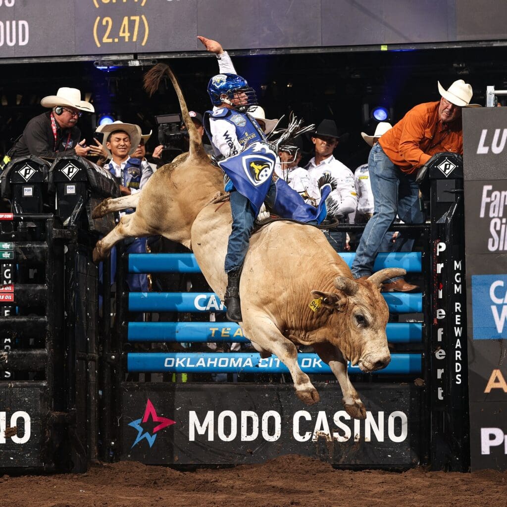 Nashville Stampede bull rider