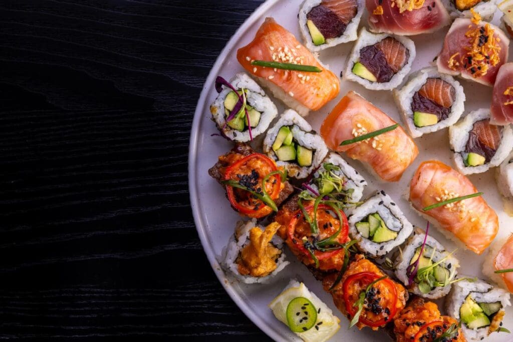 Sushi at Electric Pickle