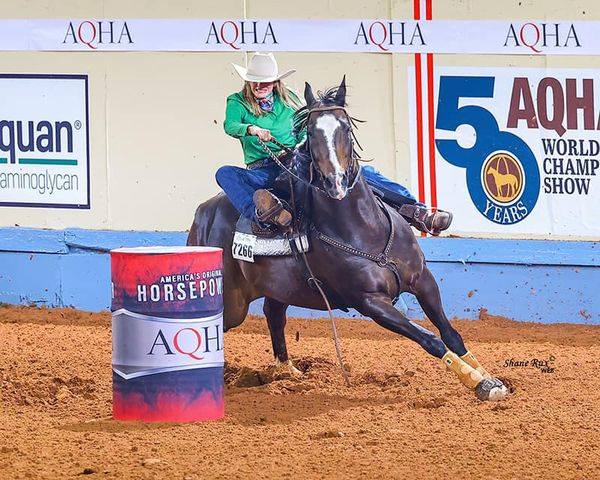 Barrel Racer at AQHA World Championship