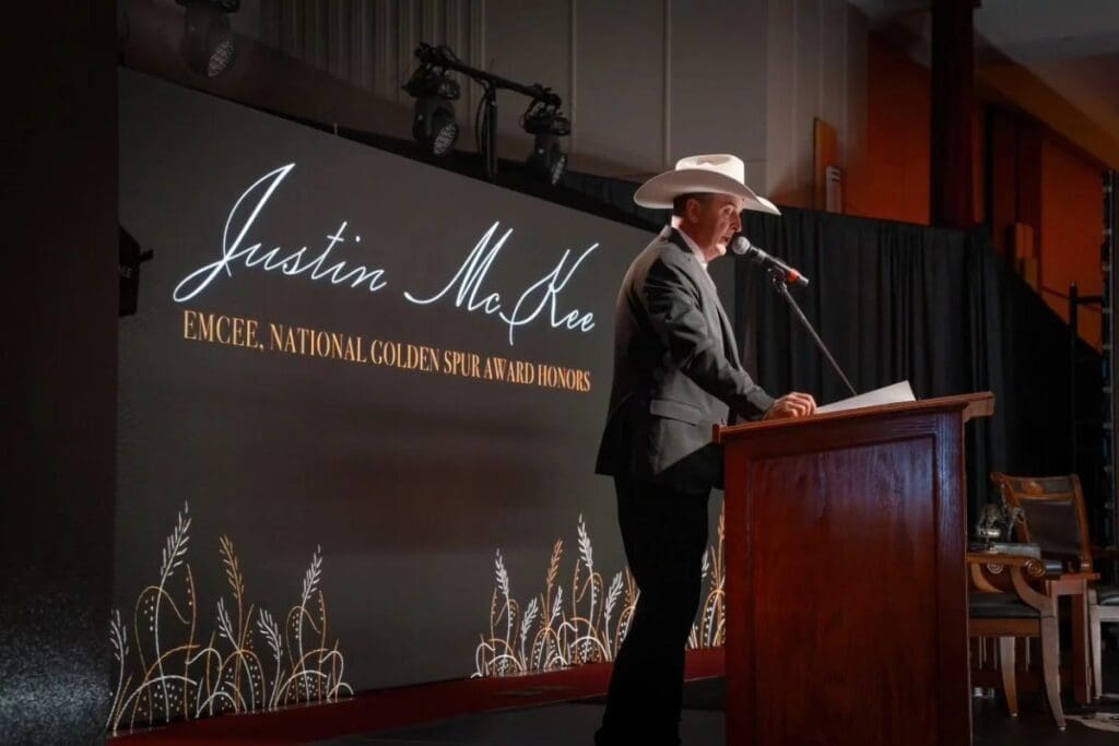 Justin McKee Golden Spur Award