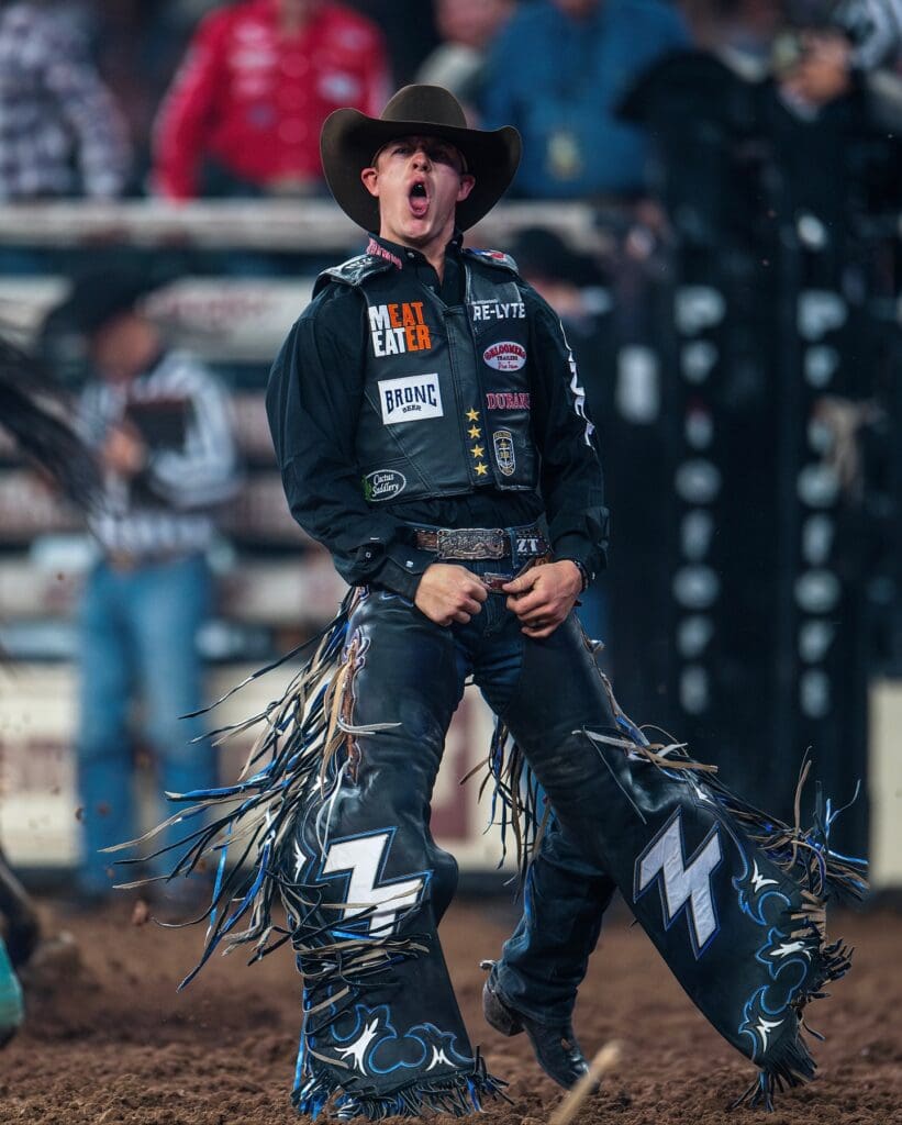 Cowboy at the Hondo Rodeo
