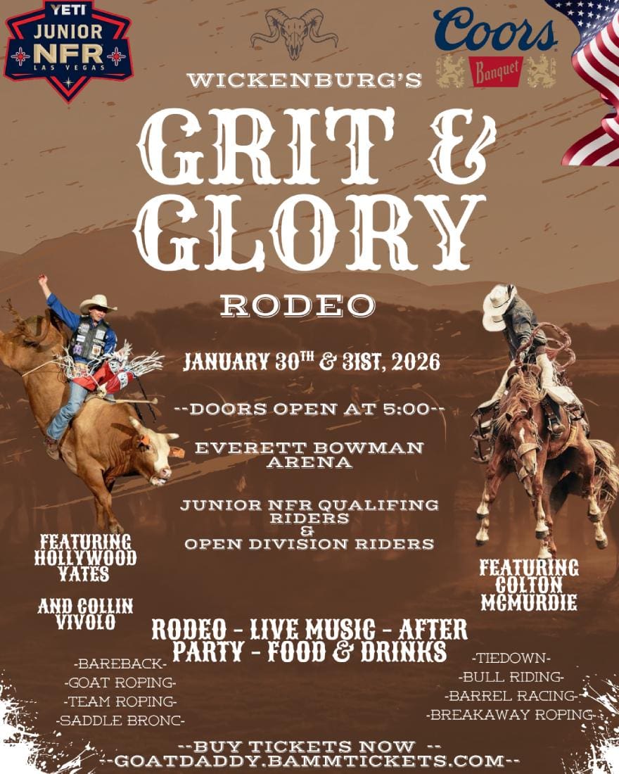 Wickenburg’s Grit & Glory Rodeo 2026 - Cowboy Lifestyle Network