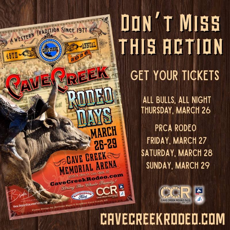 Cave Creek Rodeo Flyer