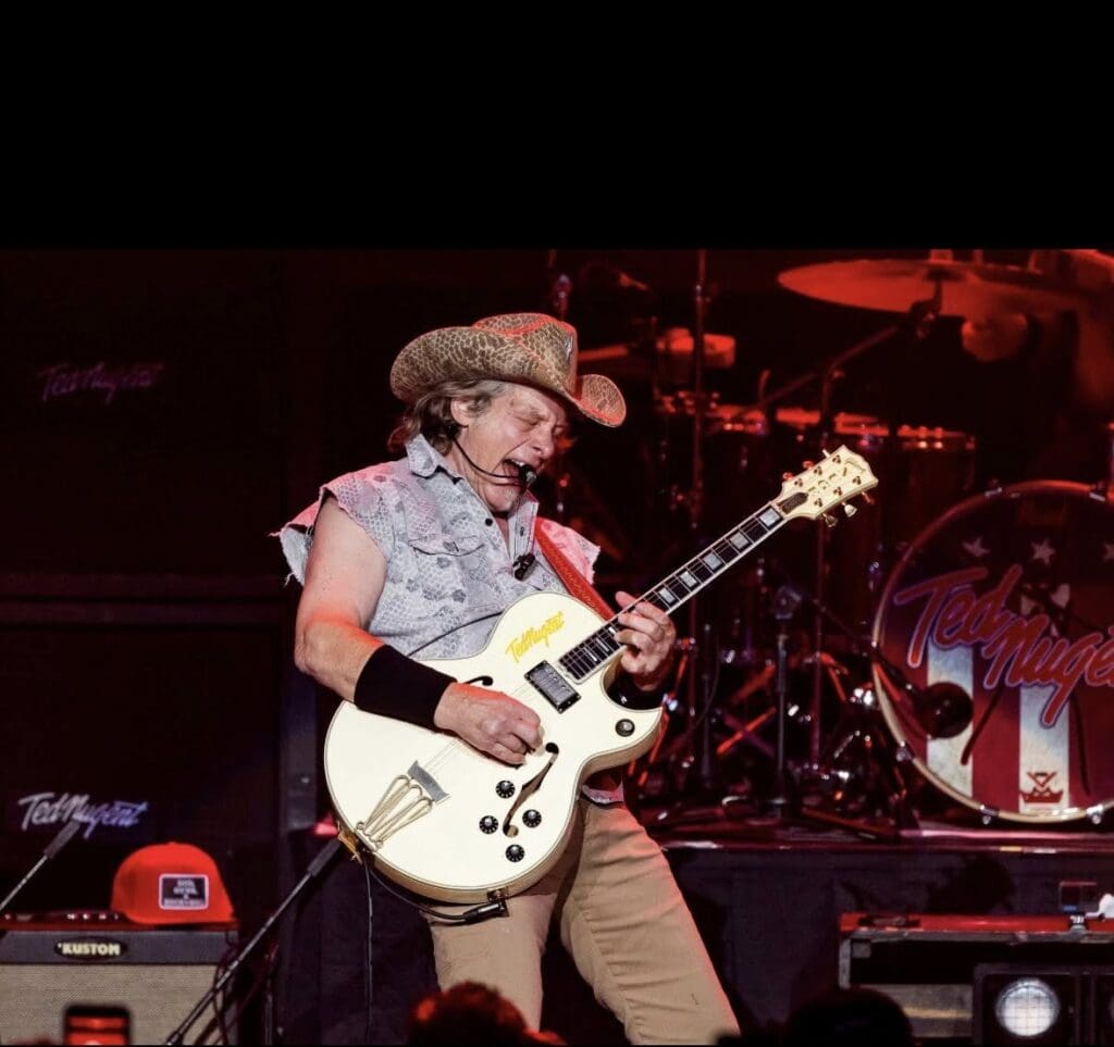 Ted Nugent on stage