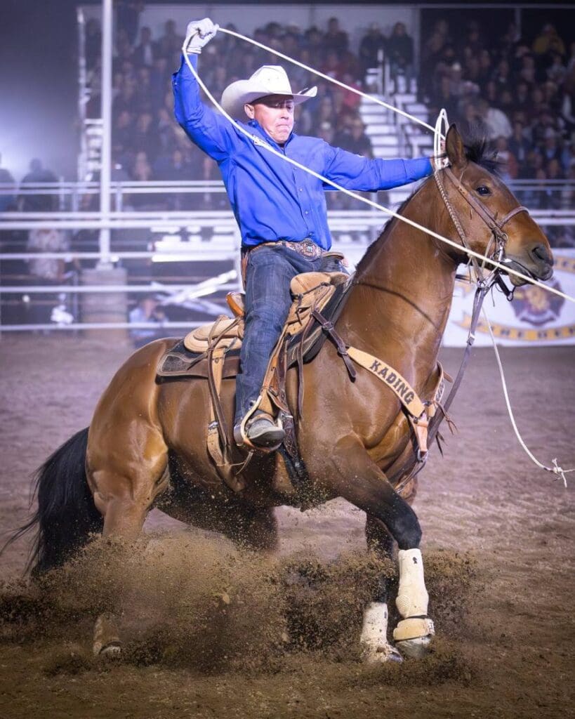 Tie Down Roping. Photo by Cave Creek Rodeo