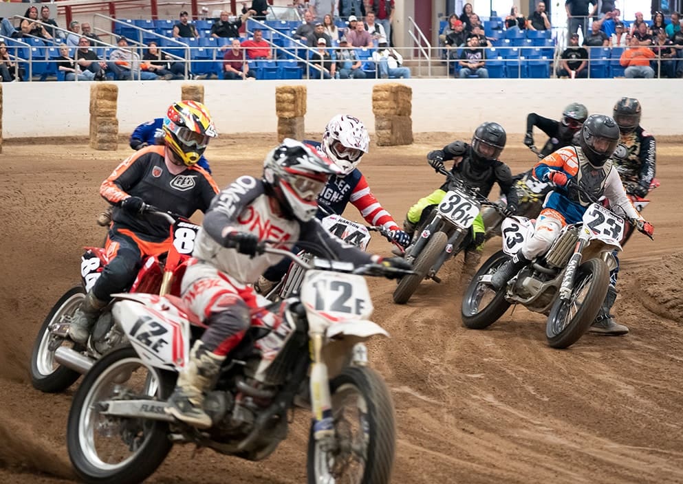Flat Track Racers at Arizona Bike Week
