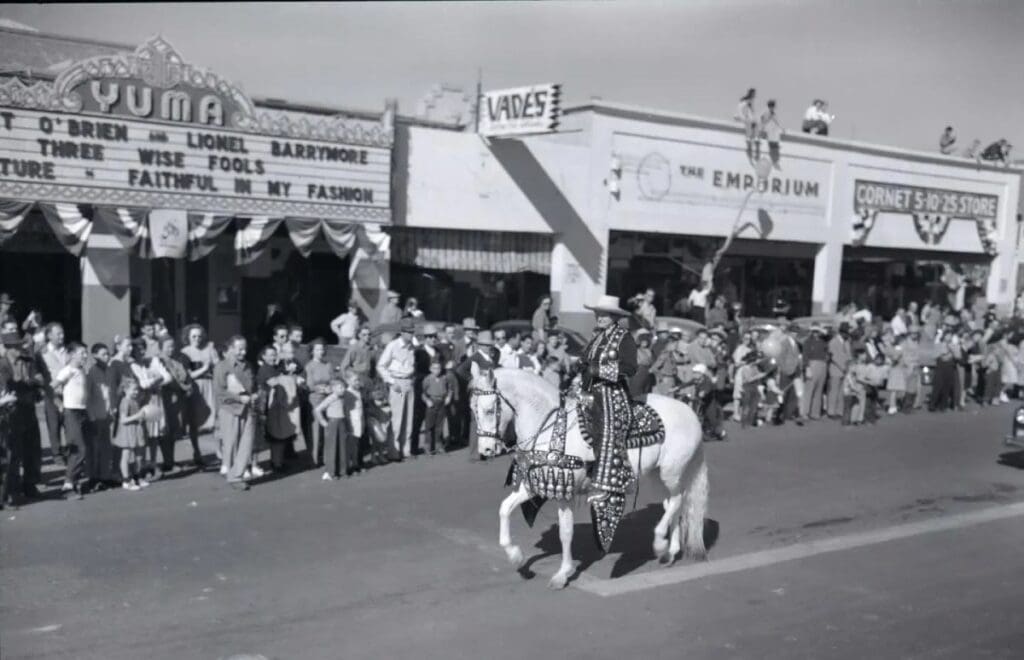 Yuma rodeo parade. Photo from Yuma Rodeo web.