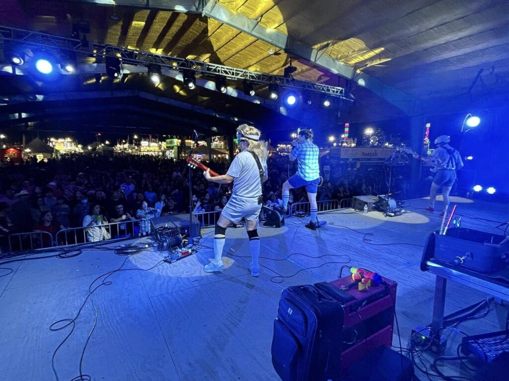 Band performing at RGVLS