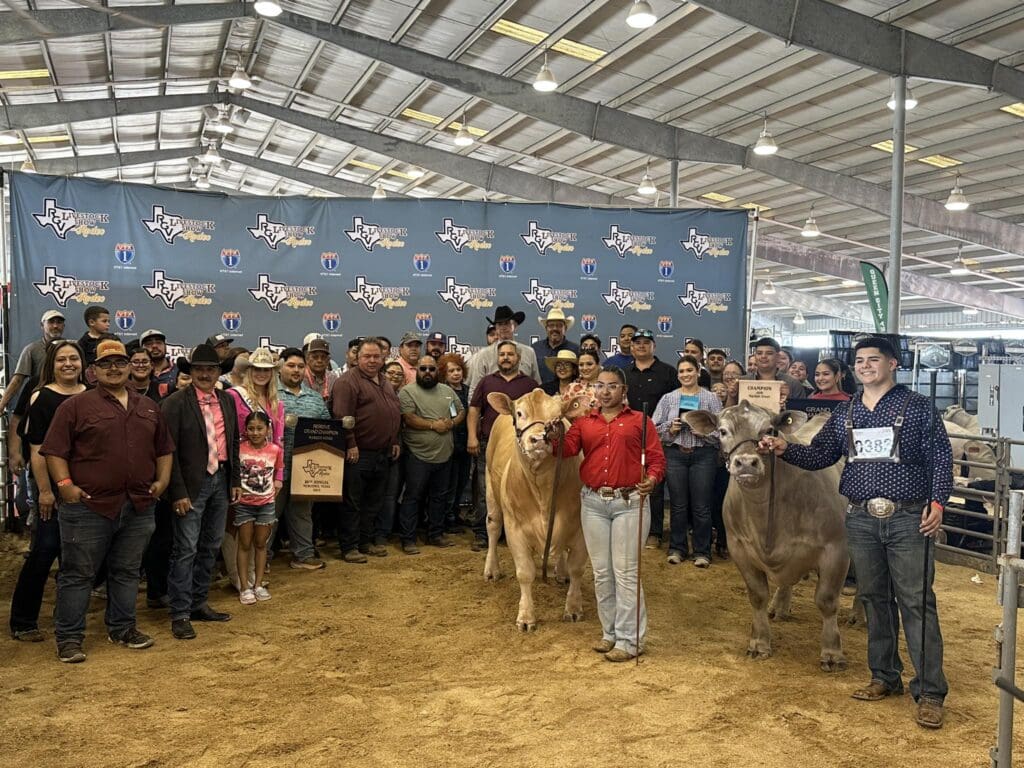 2025 Grand Champion Winner Juan Abrego (San Benito FFA) & 2025 Reserve Grand Champion Winner Alexis Sanchez (San Benito FFA)