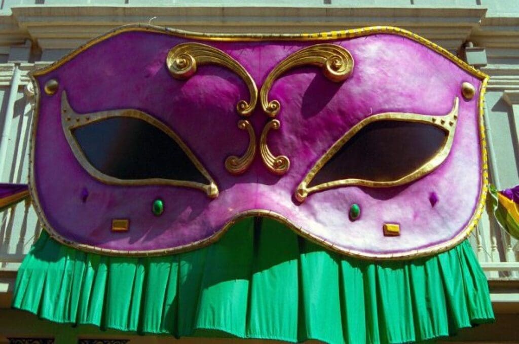 Masquerade Mask of Mardi Gras