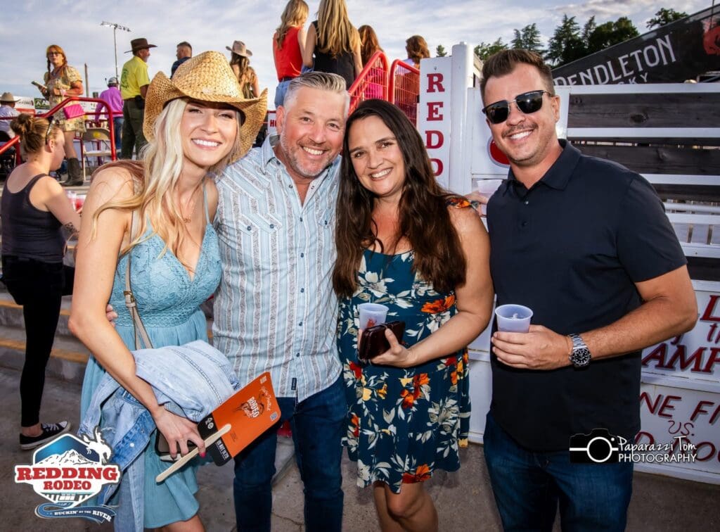 Rodeo fans at Redding Rodeo