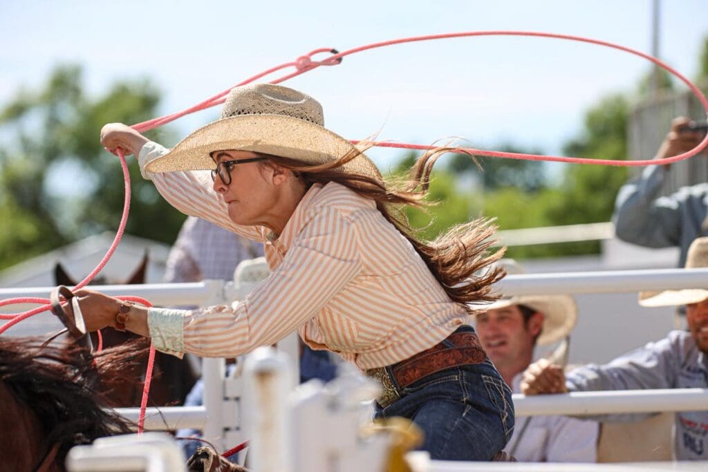 Breakaway Roper at Redding Rodeo