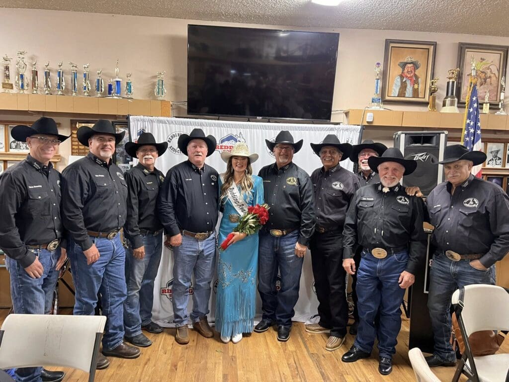2026 Miss Redding Rodeo Kiana Kinnie with Redding Rodeo Committee members