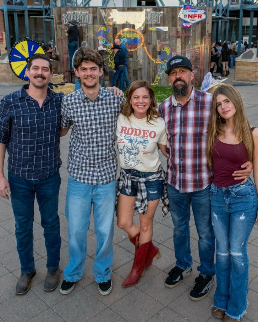Hondo Street Fest fans posing for a photo