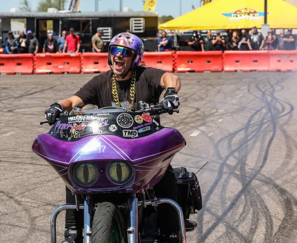 Motorcycle Rider at Arizona Bike Week