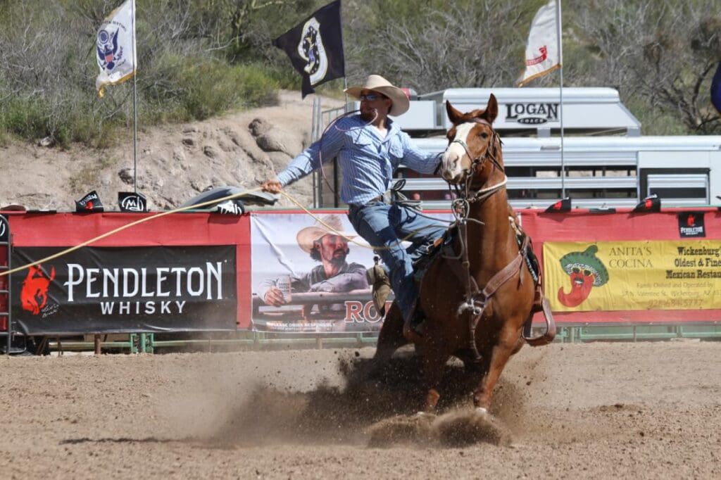 Tie Down Roping at Legends of the West