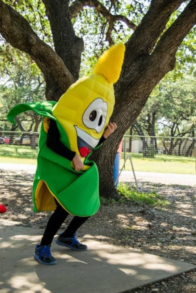 Dancing Corn_ photo from Helotes Cornyval _ PRCA Rodeo fb