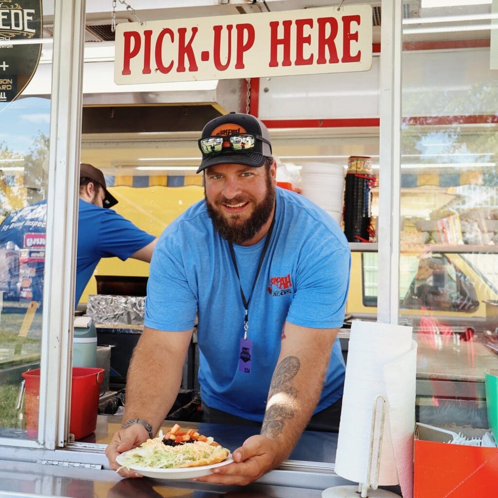 Food Vendor at the Greeley Stampede