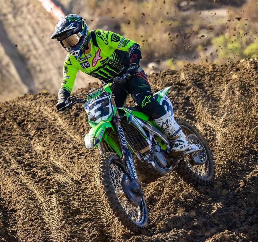 Eli Tomac Kawasaki:  Photo credit Eli Tomac IG