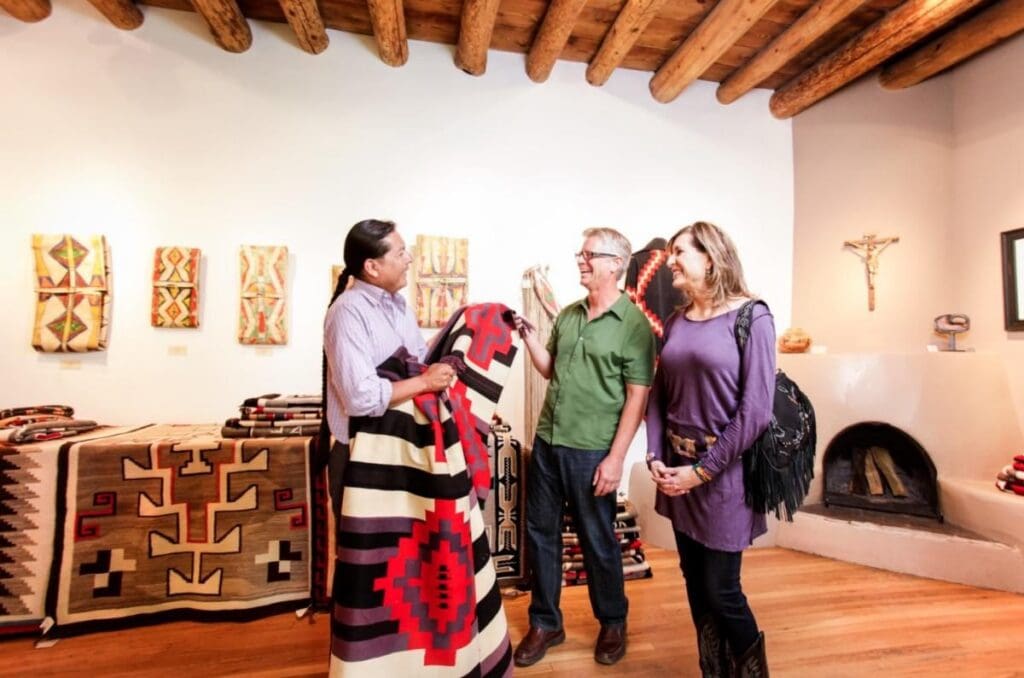 New Mexico Shopping.  Photo Courtesy of  Tourism Santa Fe.