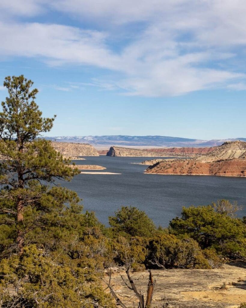 view of a Lake in Wyoming