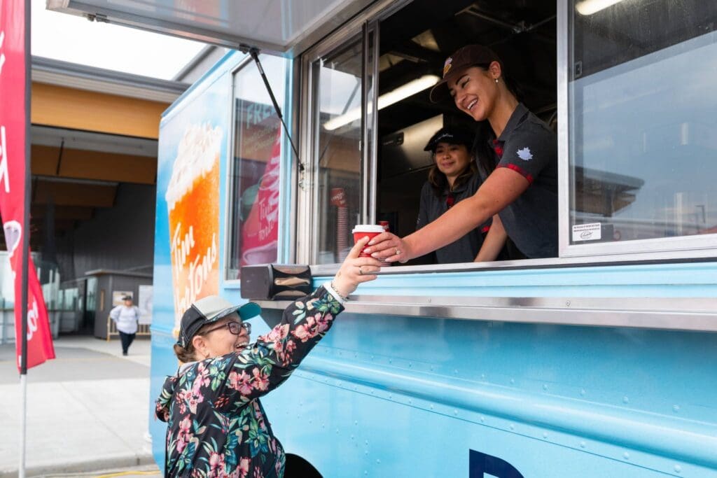Food vendor at the Calgary Stampede