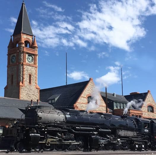 Train at Cheyenne Train Depot