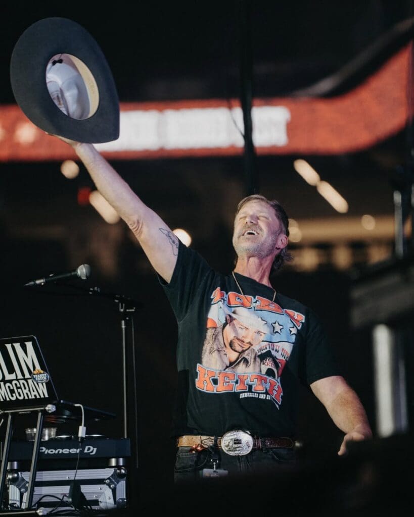 Musician performing at Hondo Rodeo Fest