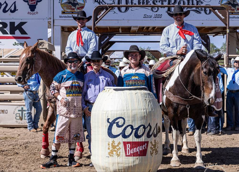 Arena Crew.  Photo credit_  Prescott Rodeo