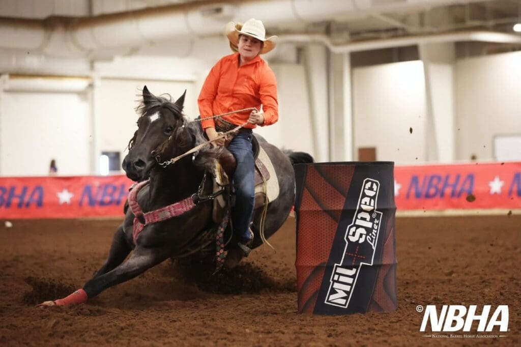 Barrel race - NBHA