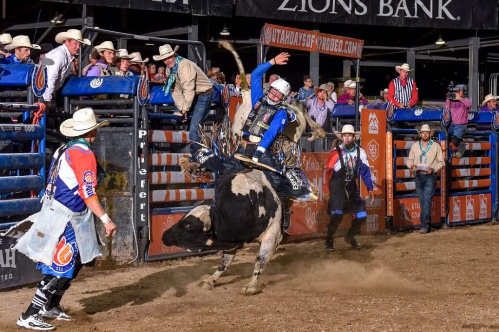 Bull riding. Utah Days of 47 photo