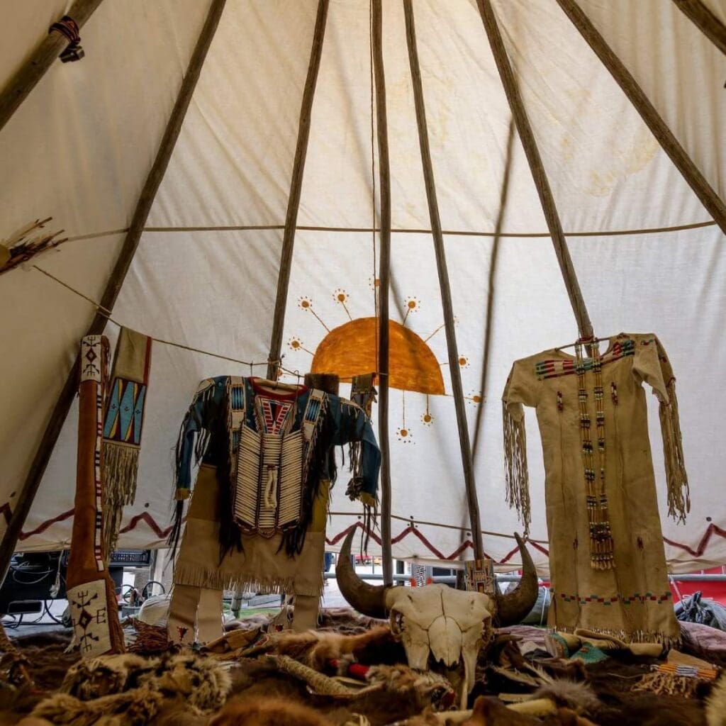 Native American fashion. Utah Days of 47 photo