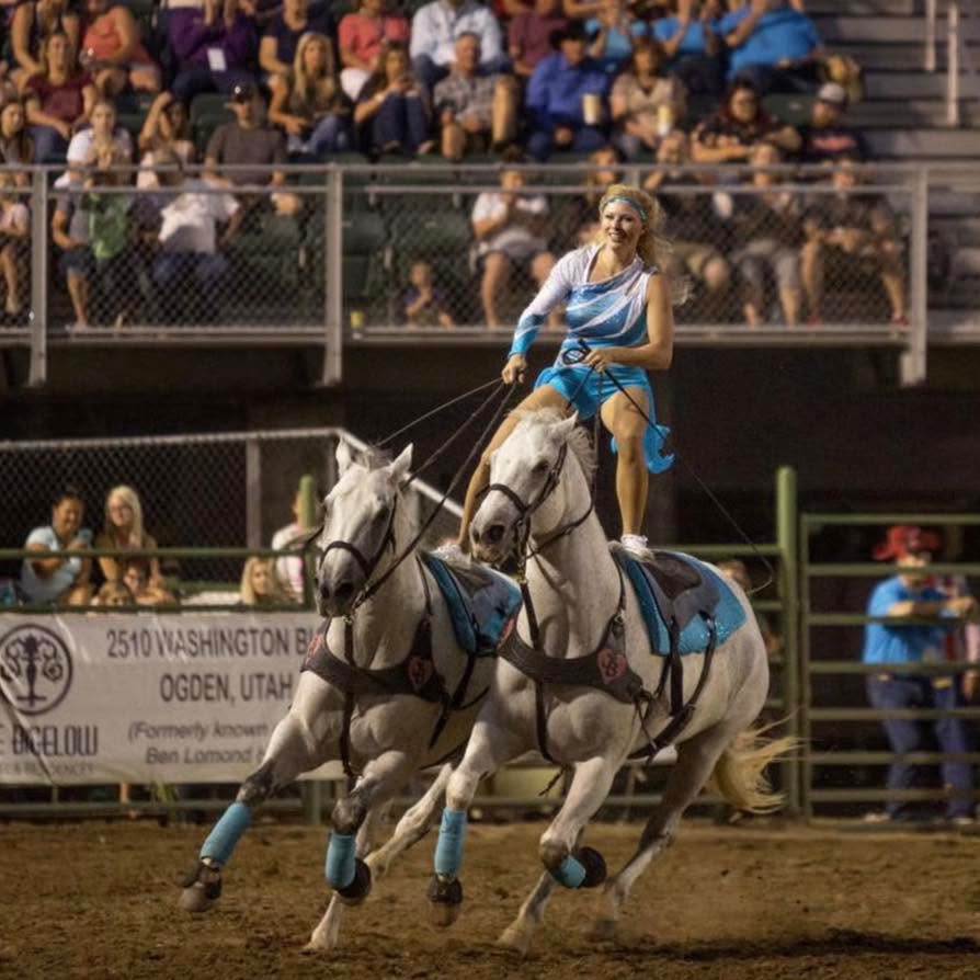 Trick Rider. Photos courtesy of Ogden Pioneer