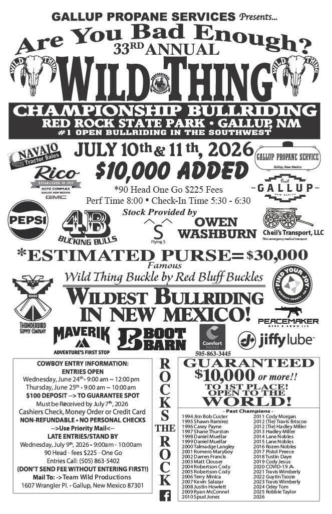 Wild thing Flyer