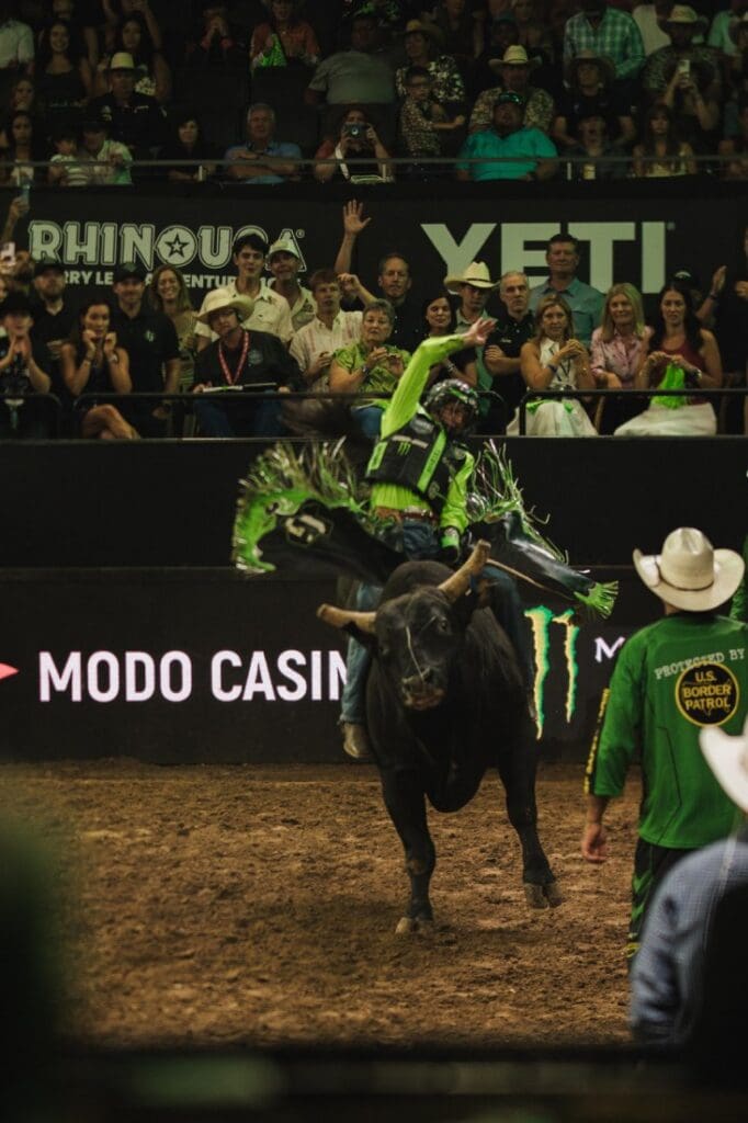 Bull ride.