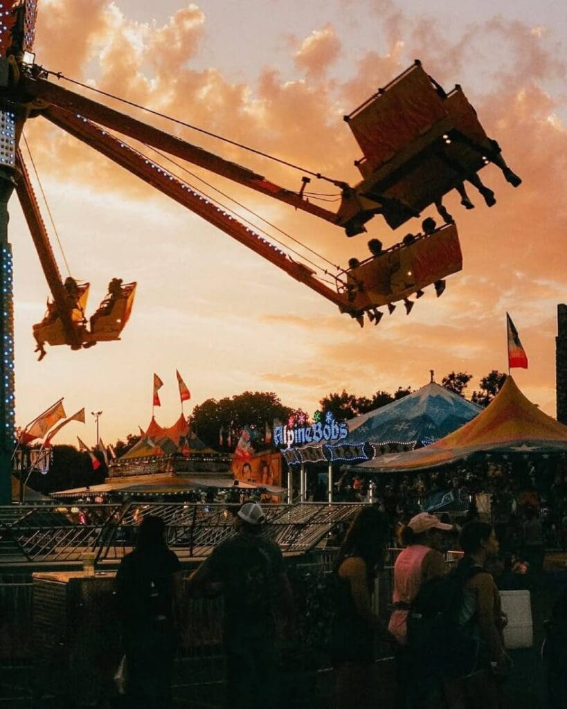 Rides at the State Fair
