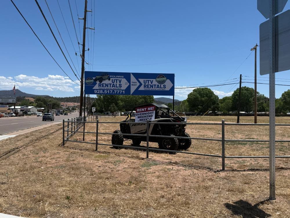 AZ Adventures sign