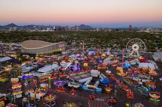 AZ State Fair.  Photo courtesy of Visit Phoenix.