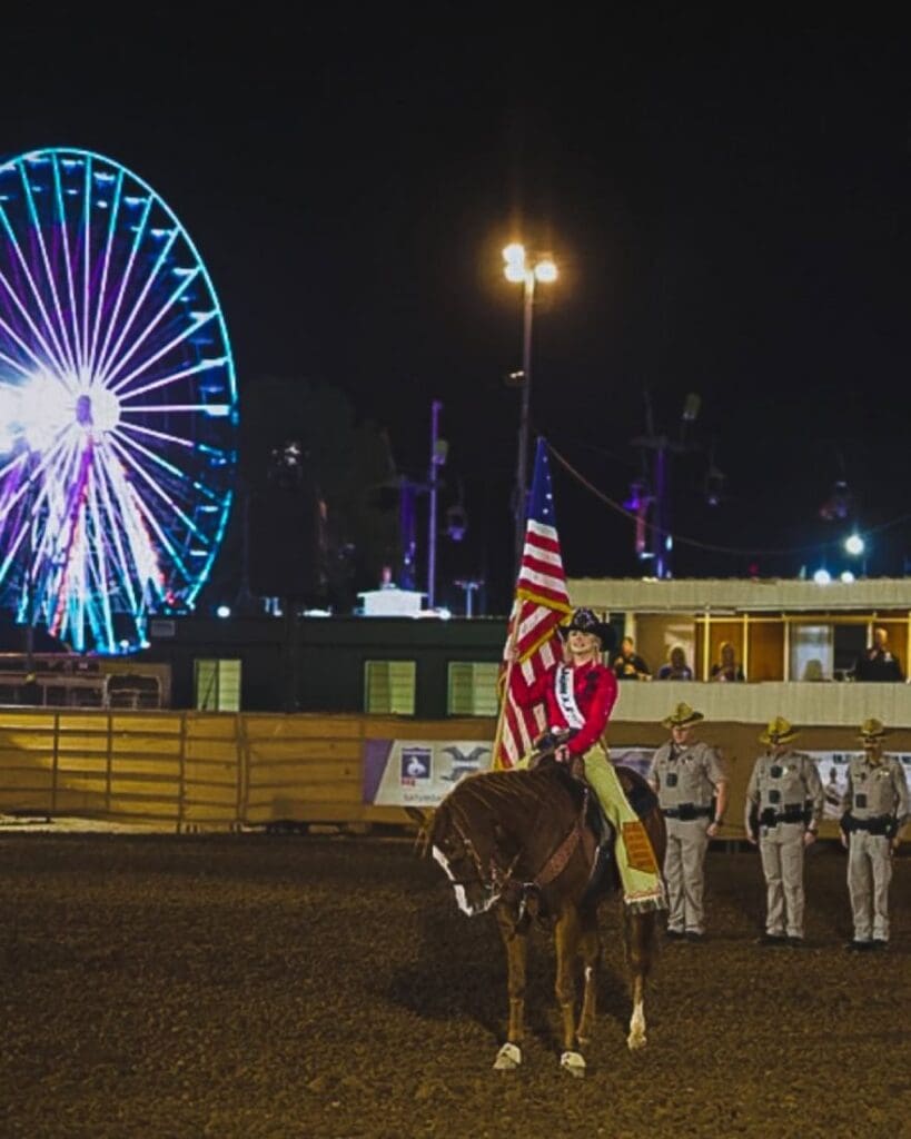 American Flag. Photo from AZ State Fair FB.