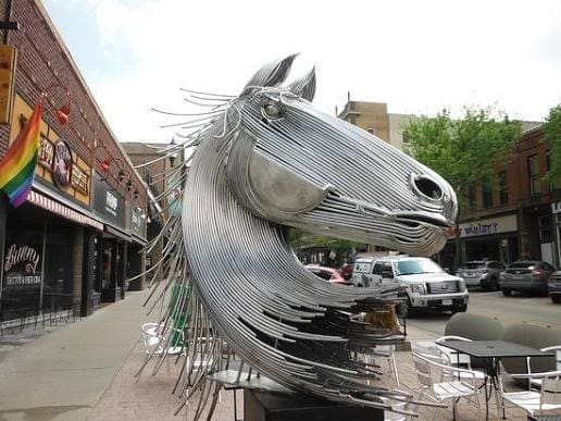 Horse head.  Sculpture Walk.  Photo by Trip Advisor