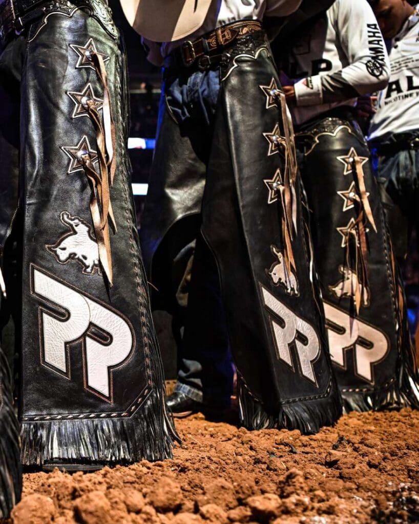 AZ Ridge Riders Chaps. Photo courtesy of Arizona Ridge Riders