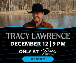 Tracy Lawrence at Rio Las Vegas, Saturday December 12