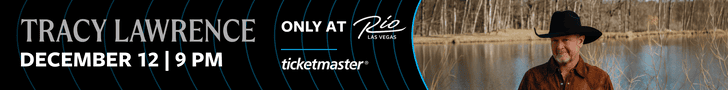 Tracy Lawrence at Rio Las Vegas, Saturday December 12