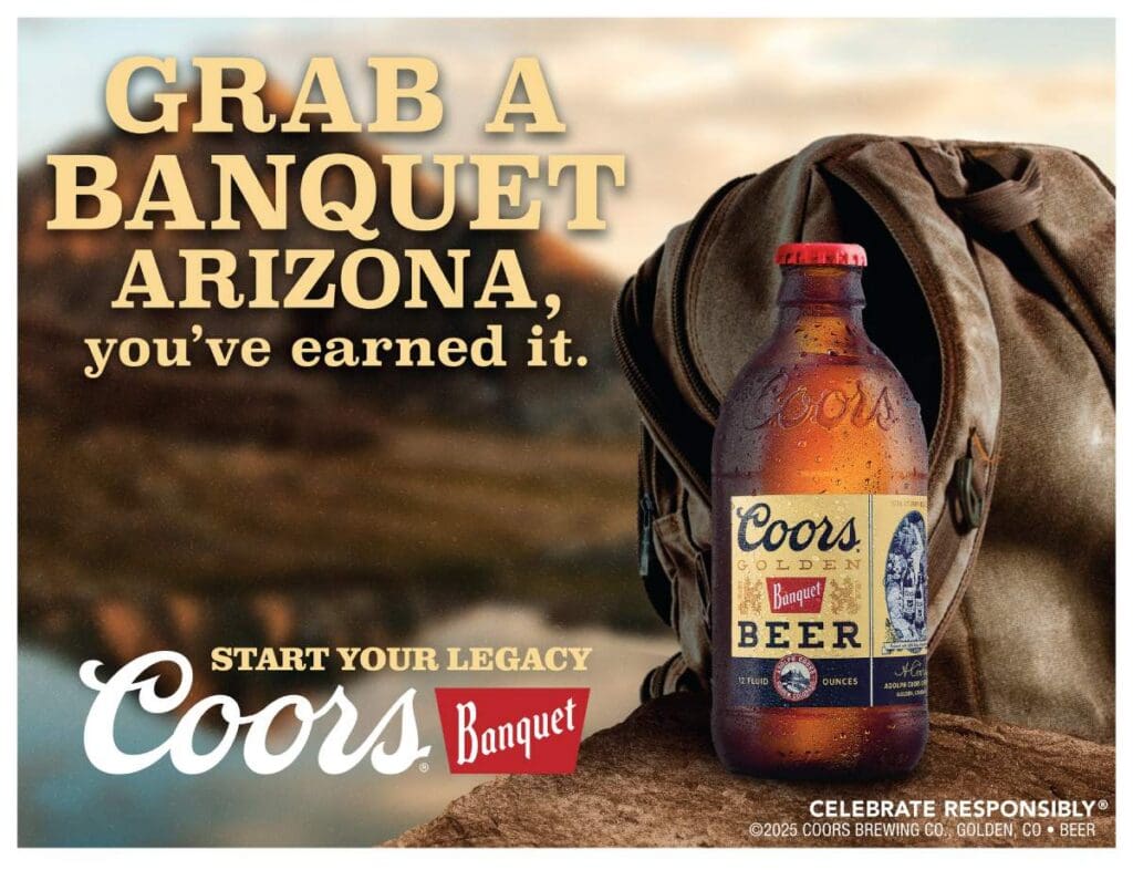 Coors Banquet Start Your Legacy Arizona Poster