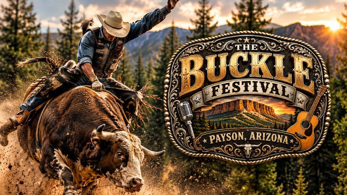 BUCKLE Fest Bull Riding Takes Over Payson, Arizona for a High-Energy Western Weekend