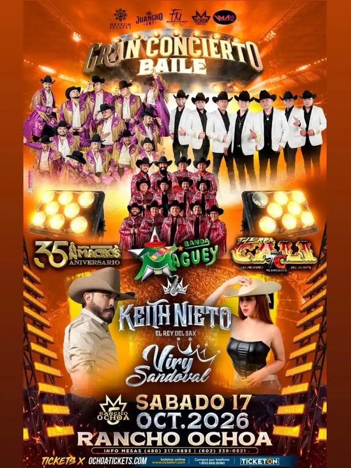 Oct 17th Rancho Ochoa Event Flyer