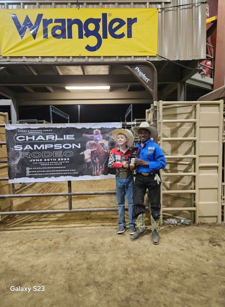 Photo from Charlie Sampson Hall of Fame and World Champion Bull Rider FB