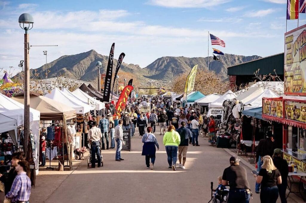Shopping at Horseshoe Harvest Hangout