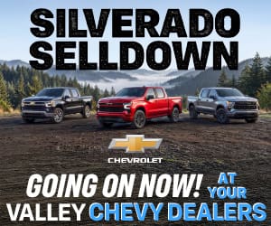 Silverado Selldown going on now at your Valley Chevy Dealers